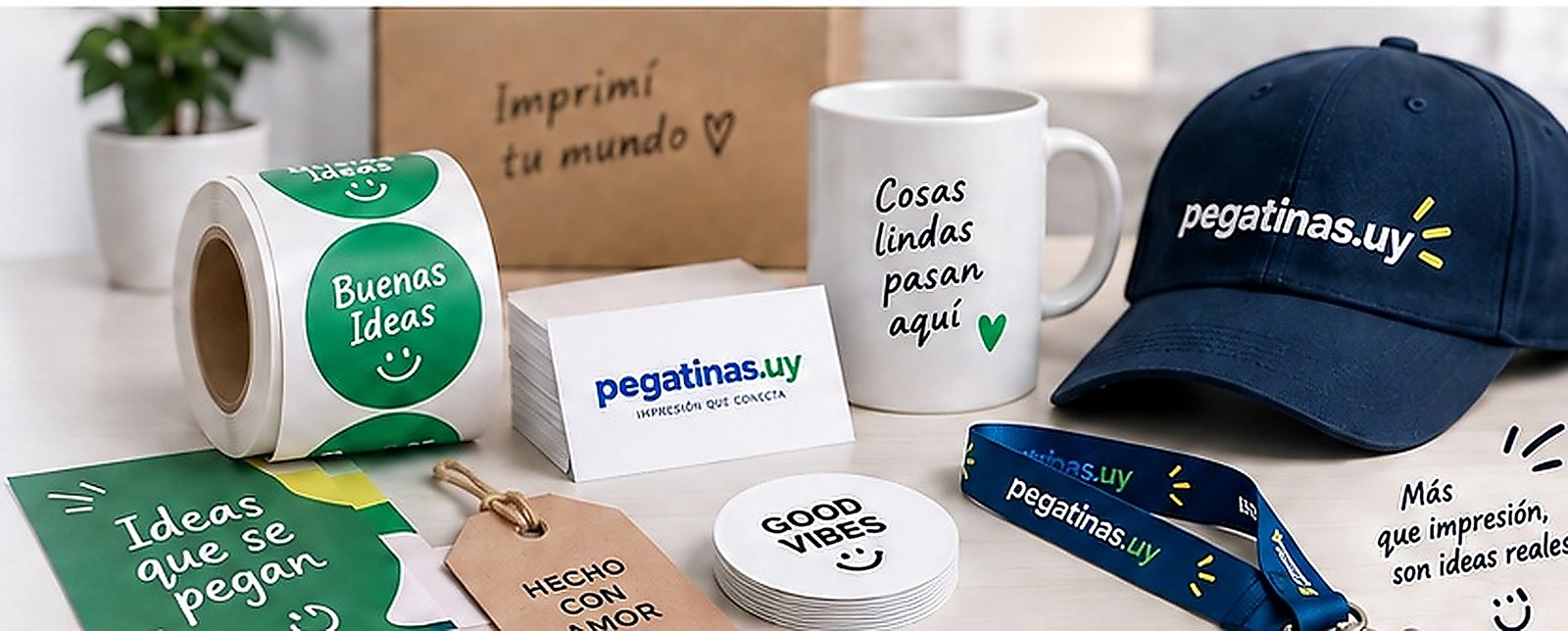 Productos personalizados de pegatinas.uy